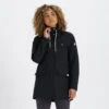 Womens Palisades Rain Jacket | Black 2 Womens Palisades Rain Jacket | Black -Funktion One Style VW513BLK 1