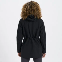 Womens Palisades Rain Jacket | Black -Funktion One Style VW513BLK 3
