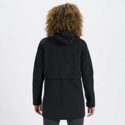 Womens Palisades Rain Jacket | Black -Funktion One Style VW513BLK 4