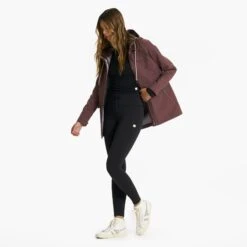 Womens Palisades Rain Jacket | Chestnut 15 Womens Palisades Rain Jacket | Chestnut -Funktion One Style VW513CHN 1715