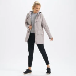 Womens Palisades Rain Jacket | Putty -Funktion One Style VW513PTY 6