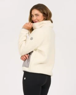 Womens Alpine Sherpa Jacket | Natural -Funktion One Style VW516NAT 2295