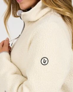 Womens Alpine Sherpa Jacket | Natural -Funktion One Style VW516NAT 2314