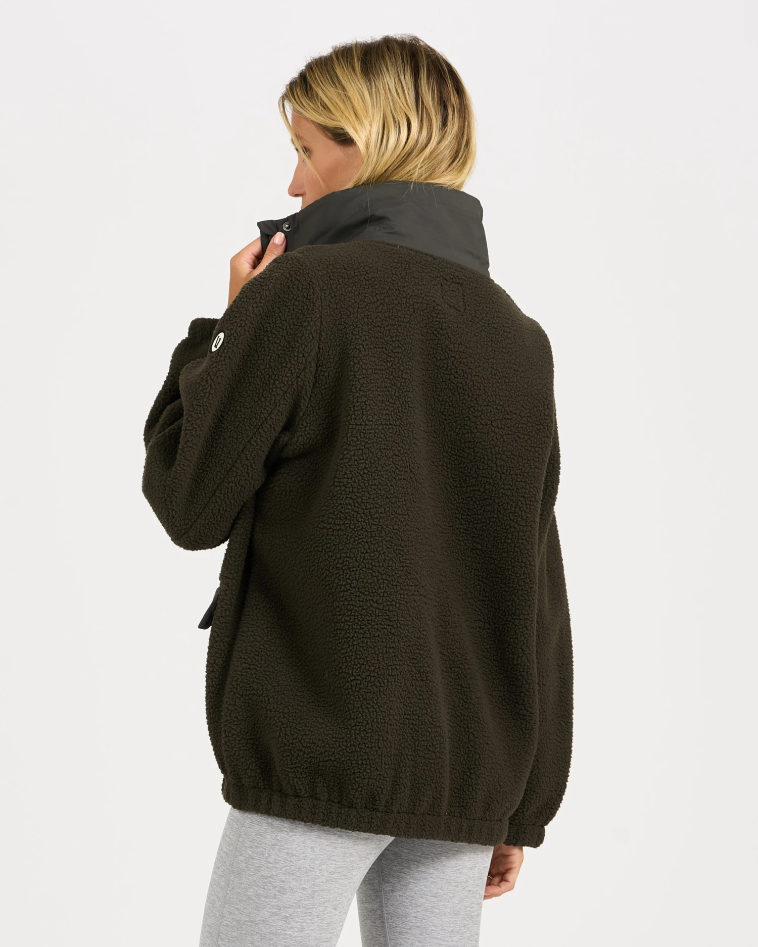 Utility Sherpa Jacket | Dark Oregano 5 Utility Sherpa Jacket | Dark Oregano - Image 3