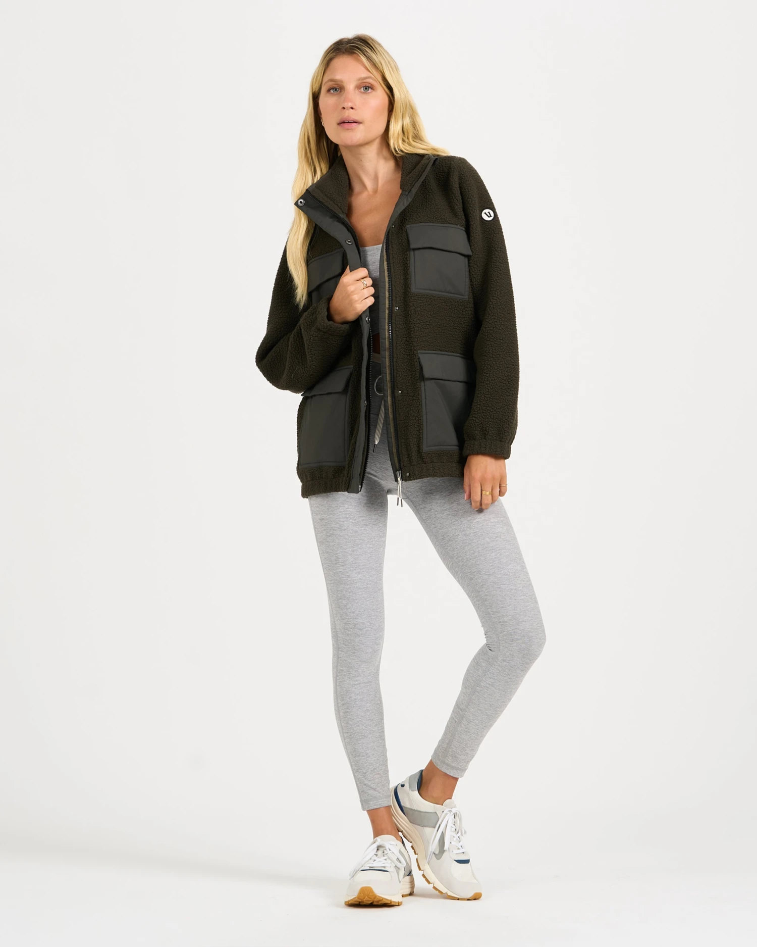 Utility Sherpa Jacket | Dark Oregano 8 Utility Sherpa Jacket | Dark Oregano - Image 6