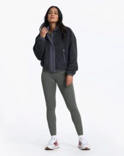 Cozy Sherpa Jacket | Charcoal -Funktion One Style VW530CCL 1743