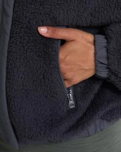 Cozy Sherpa Jacket | Charcoal -Funktion One Style VW530CCL 1801