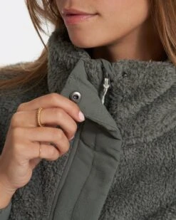 Cozy Sherpa Jacket | Dusty Pine -Funktion One Style VW530DST 02762