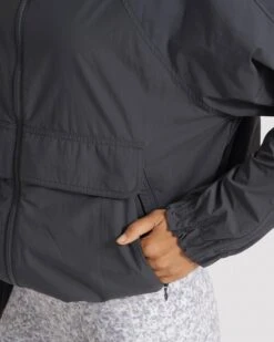 Shores Jacket | Charcoal -Funktion One Style VW545CCL SP23 W ECOMM JACKETS 2656 DETAIL 1x1 3776cf8d 02b3 4552 a45c 3f63a029a544