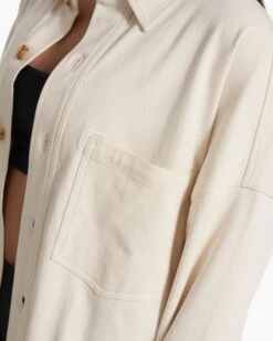 Mackenzie Shirt Jacket | Natural -Funktion One Style VW546NAT SP23 W ECOMM JACKETS DETAIL 0441 1x1 e4ed6d3b 2072 4e6c 8802 a14742d1188f