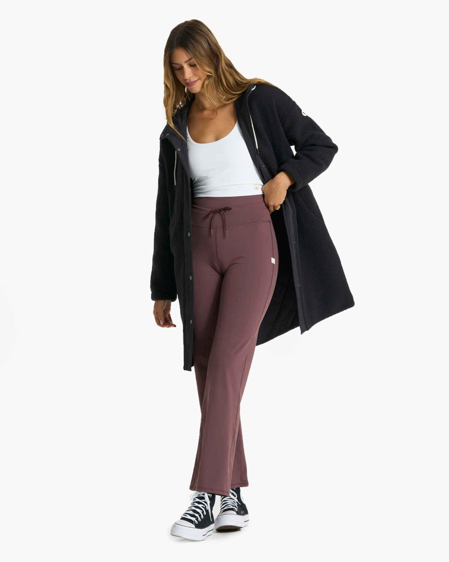 Sherpa Hooded Trench | Black 7 Sherpa Hooded Trench | Black - Image 5