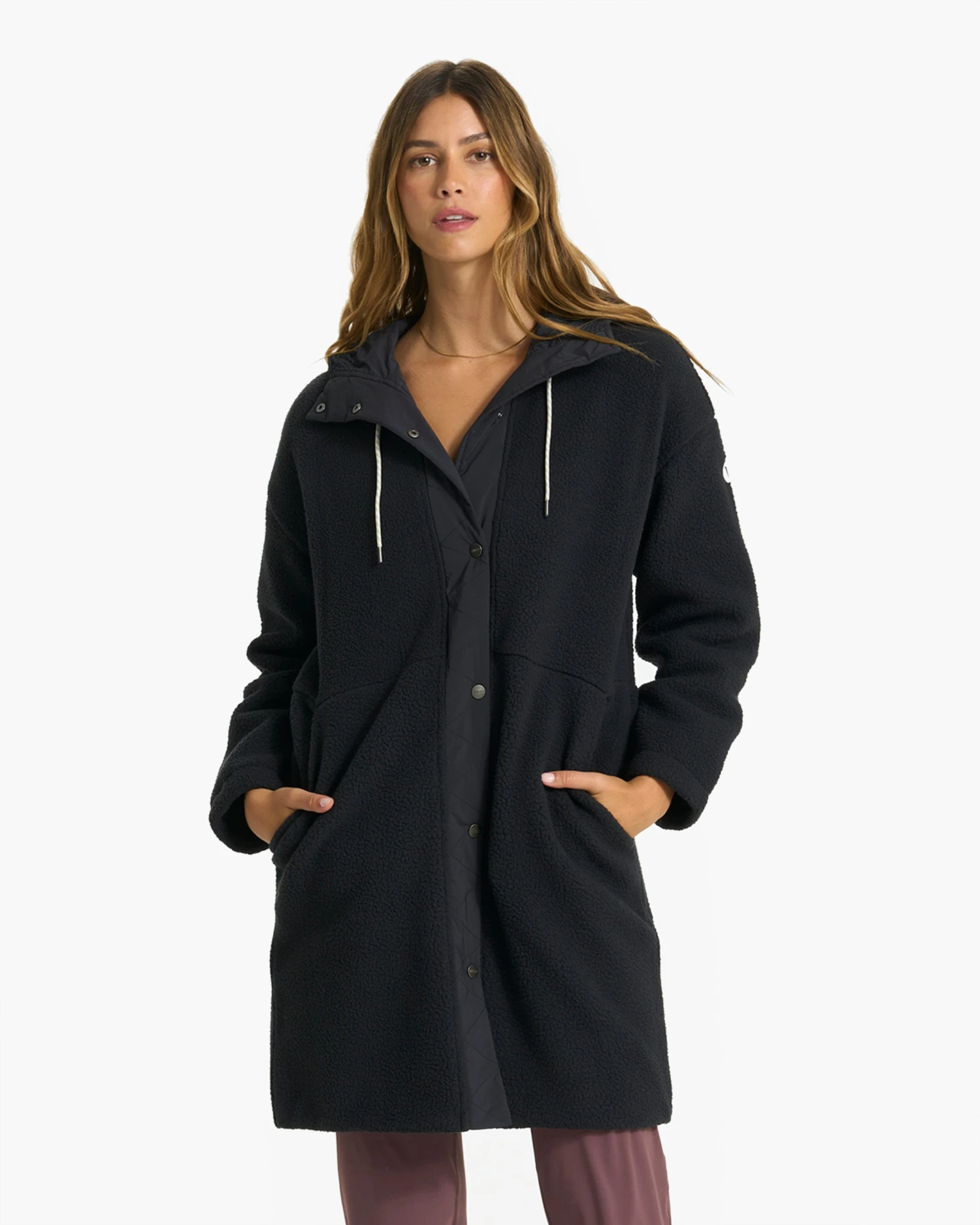 Sherpa Hooded Trench | Black 3 Sherpa Hooded Trench | Black