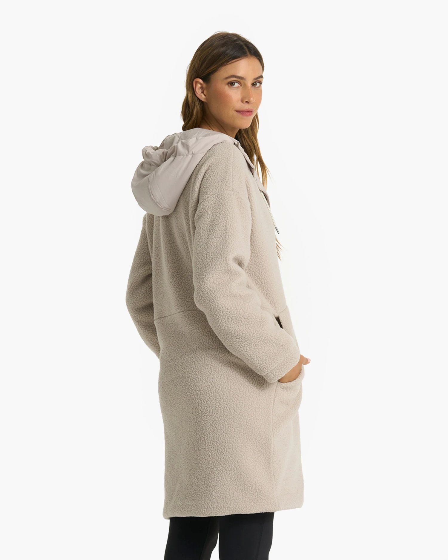 Sherpa Hooded Trench | Dark Salt 5 Sherpa Hooded Trench | Dark Salt - Image 3