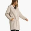 Sherpa Hooded Trench | Dark Salt