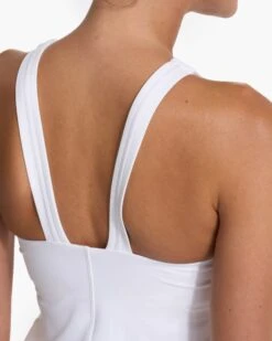 Volley Dress | White 13 Volley Dress | White -Funktion One Style VW604WHT SP22 W ECOMM DETAIL 8598