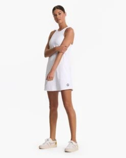 Volley Dress | White 12 Volley Dress | White -Funktion One Style VW604WHT SP22 W ECOMM FULL 8577