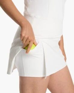 Topspin Dress | White -Funktion One Style VW605WHT SP24 W ECOMM dresses DETAIL 5