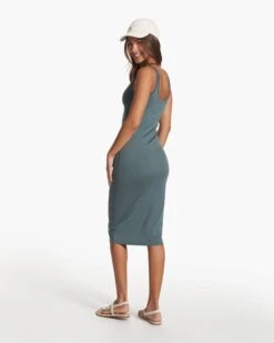 Halo Essential Dress | Lake Heather 11 Halo Essential Dress | Lake Heather -Funktion One Style VW606HLK FA23 W ECOMM dresses FULL ALT 2