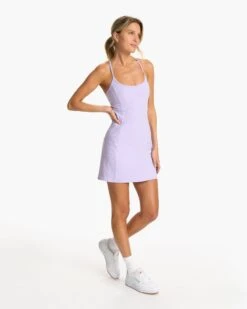 One Shot Tennis Dress | Zinnia -Funktion One Style VW610ZIN FA23 W ECOMM dresses FULL ALT 4