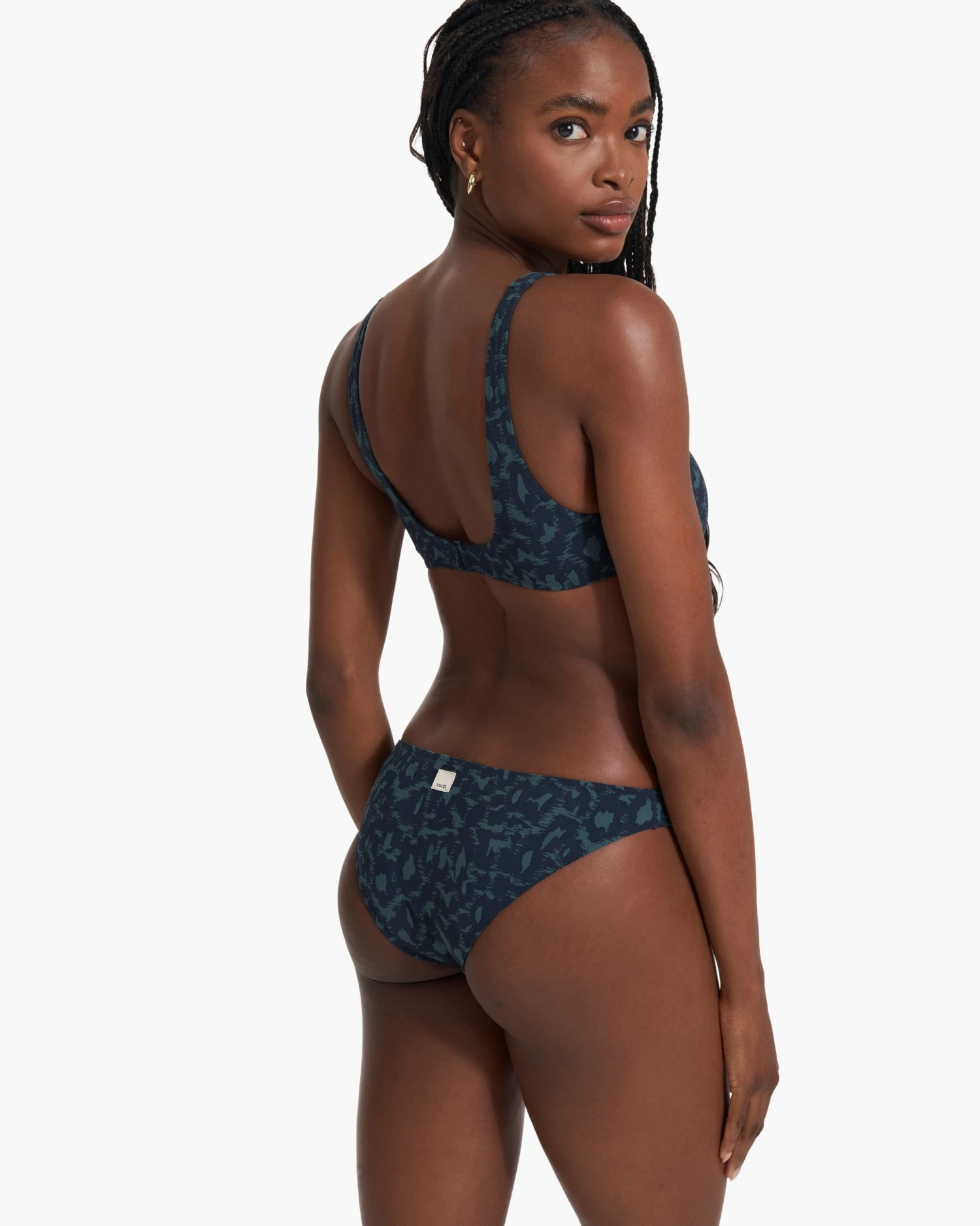 Aqua Triangle Top | Beryl Spots 6 Aqua Triangle Top | Beryl Spots - Image 4