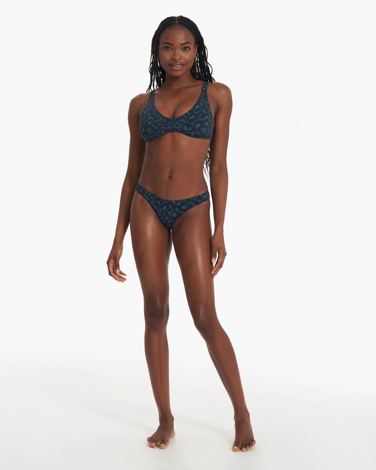 Aqua Triangle Top | Beryl Spots 7 Aqua Triangle Top | Beryl Spots - Image 5