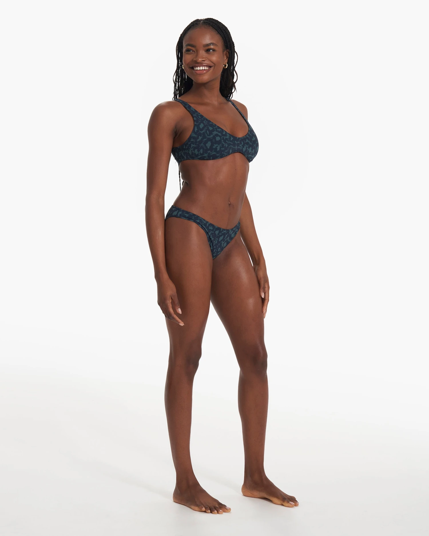 Aqua Triangle Top | Beryl Spots 8 Aqua Triangle Top | Beryl Spots - Image 6