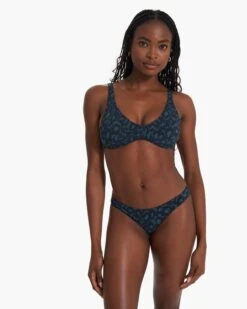 Aqua Triangle Top | Beryl Spots