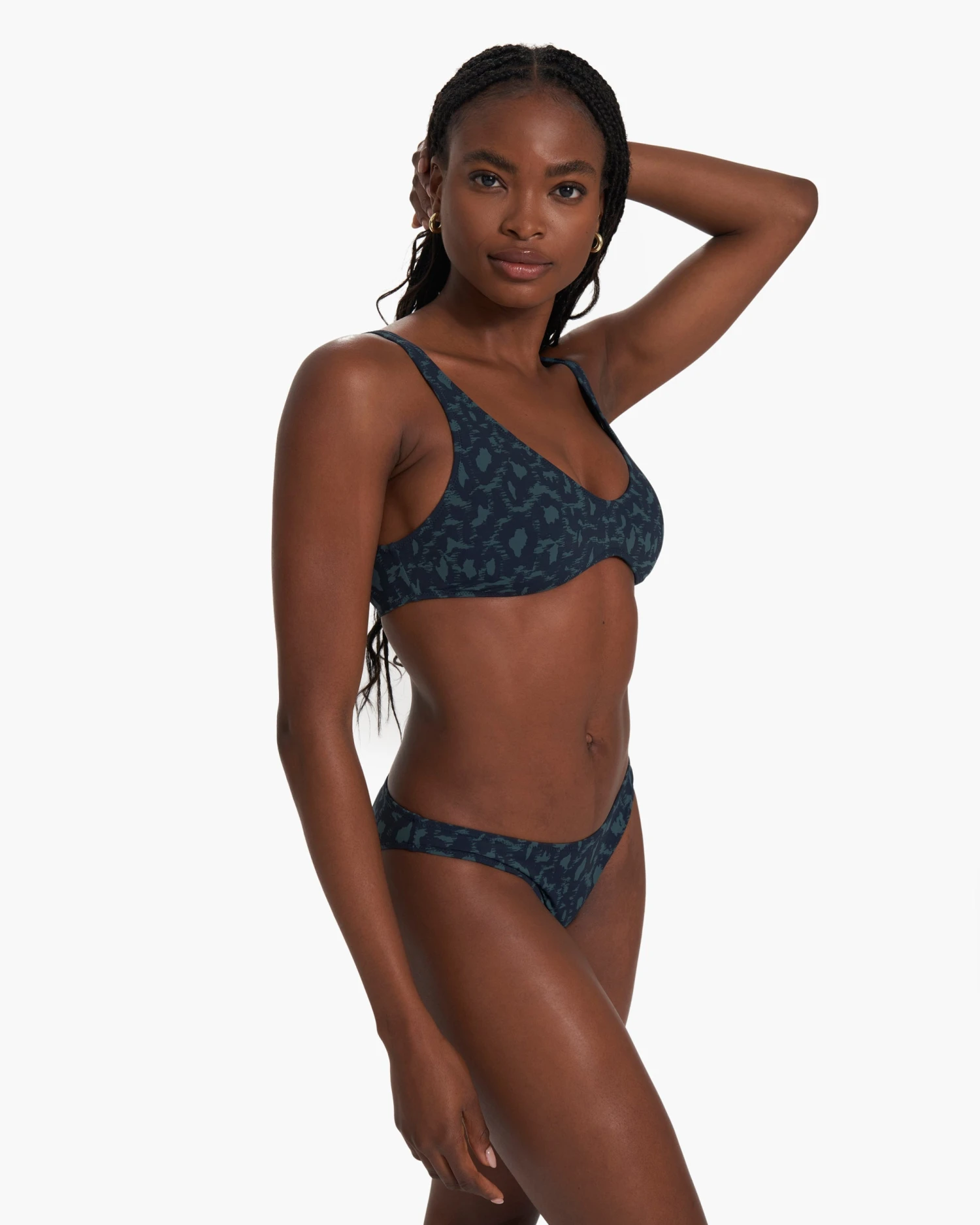 Aqua Triangle Top | Beryl Spots 4 Aqua Triangle Top | Beryl Spots - Image 2