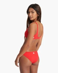 Aqua Triangle Top | Vermillion -Funktion One Style VW708VER SP23 W ECOMM WATERTOPS TOP 0472 1x1 01802b0c c424 4170 b694 4a76a1f752d9