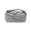 ALOHA-Mini Pouch | Charcoal Gingham