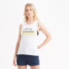 Hello Sunshine Tank | White/Yellow 1 Hello Sunshine Tank | White/Yellow -Funktion One Style VW905WHT 0915