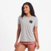 Sand Dollar Tee | Heather Grey 1 Sand Dollar Tee | Heather Grey -Funktion One Style VW934HTG new1