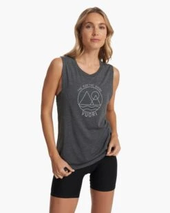 The Rise The Shine Tank | Dark Heather Grey -Funktion One Style VW952HDK SP23 W ECOMM PRINTABLES 1119 TOP 1x1 052197af e759 4382 bd00 730e5e52b003