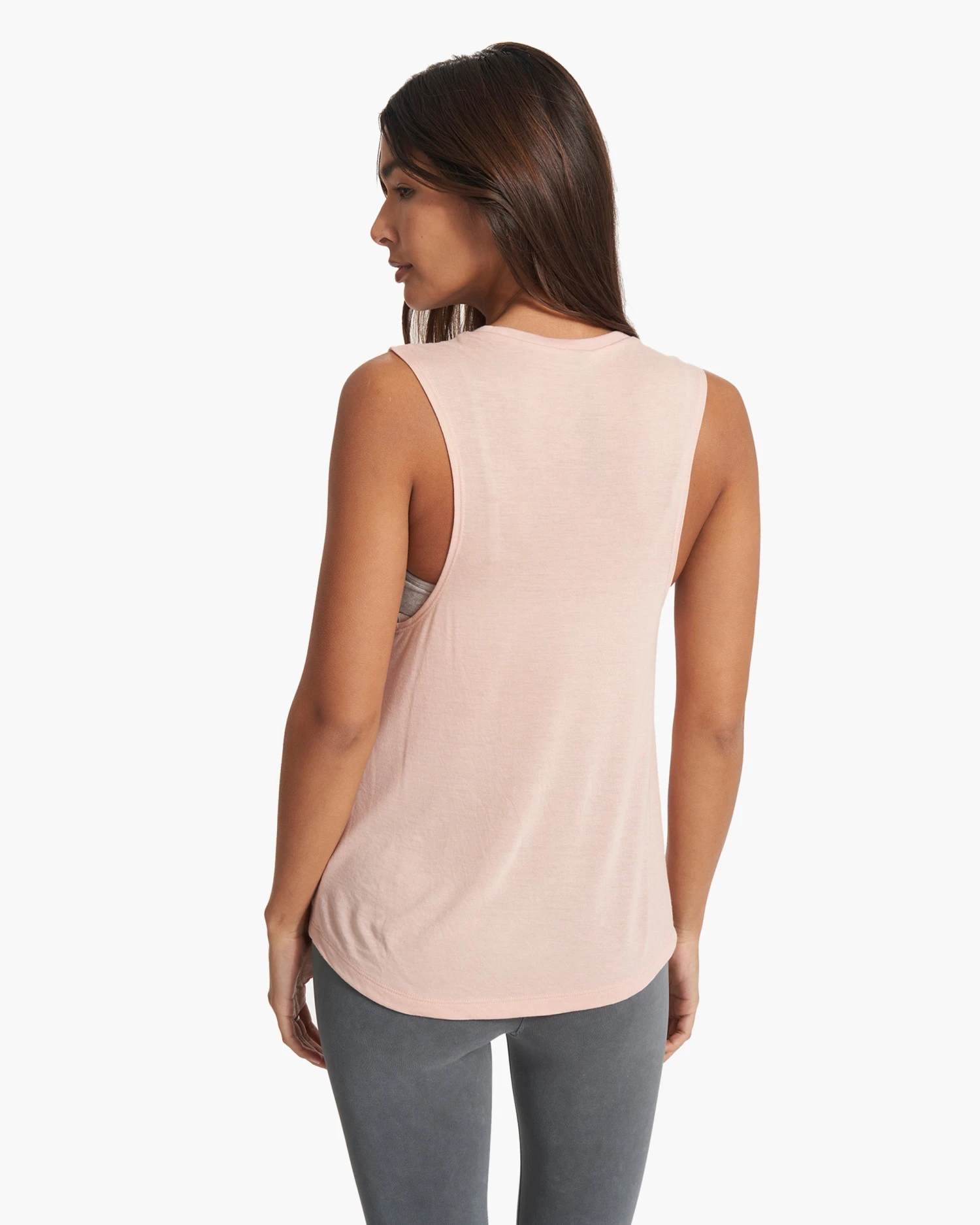 The Rise The Shine Tank | Peach Heather 5 The Rise The Shine Tank | Peach Heather - Image 3