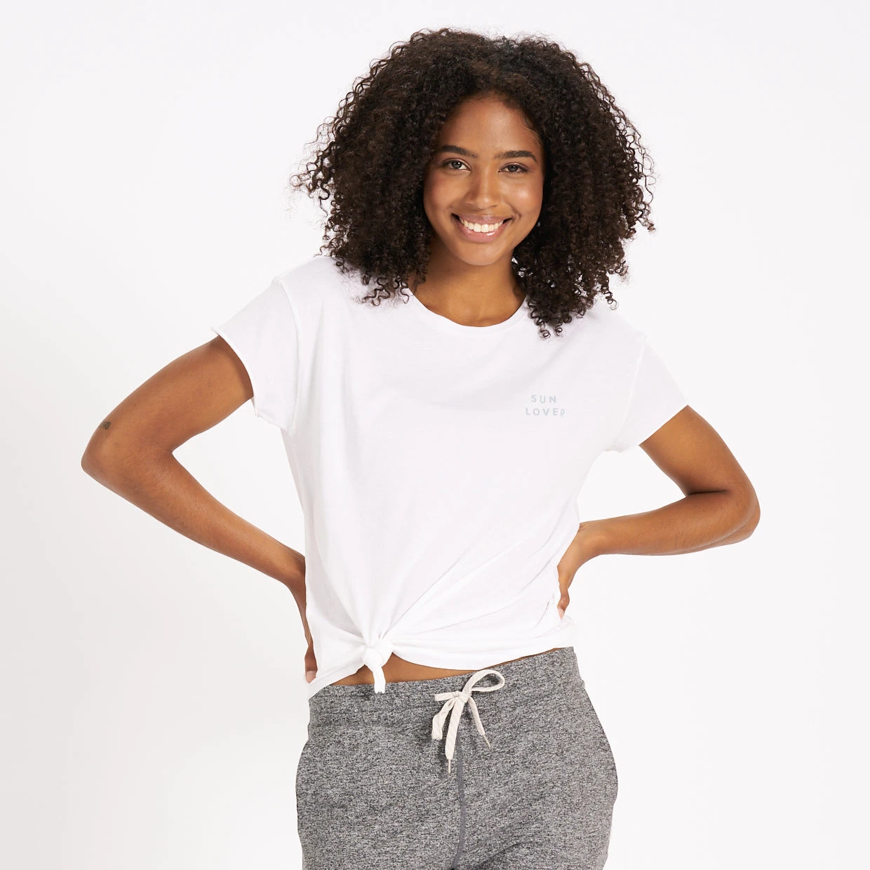 Women's Land To Sea Tee | White 3 Women's Land To Sea Tee | White