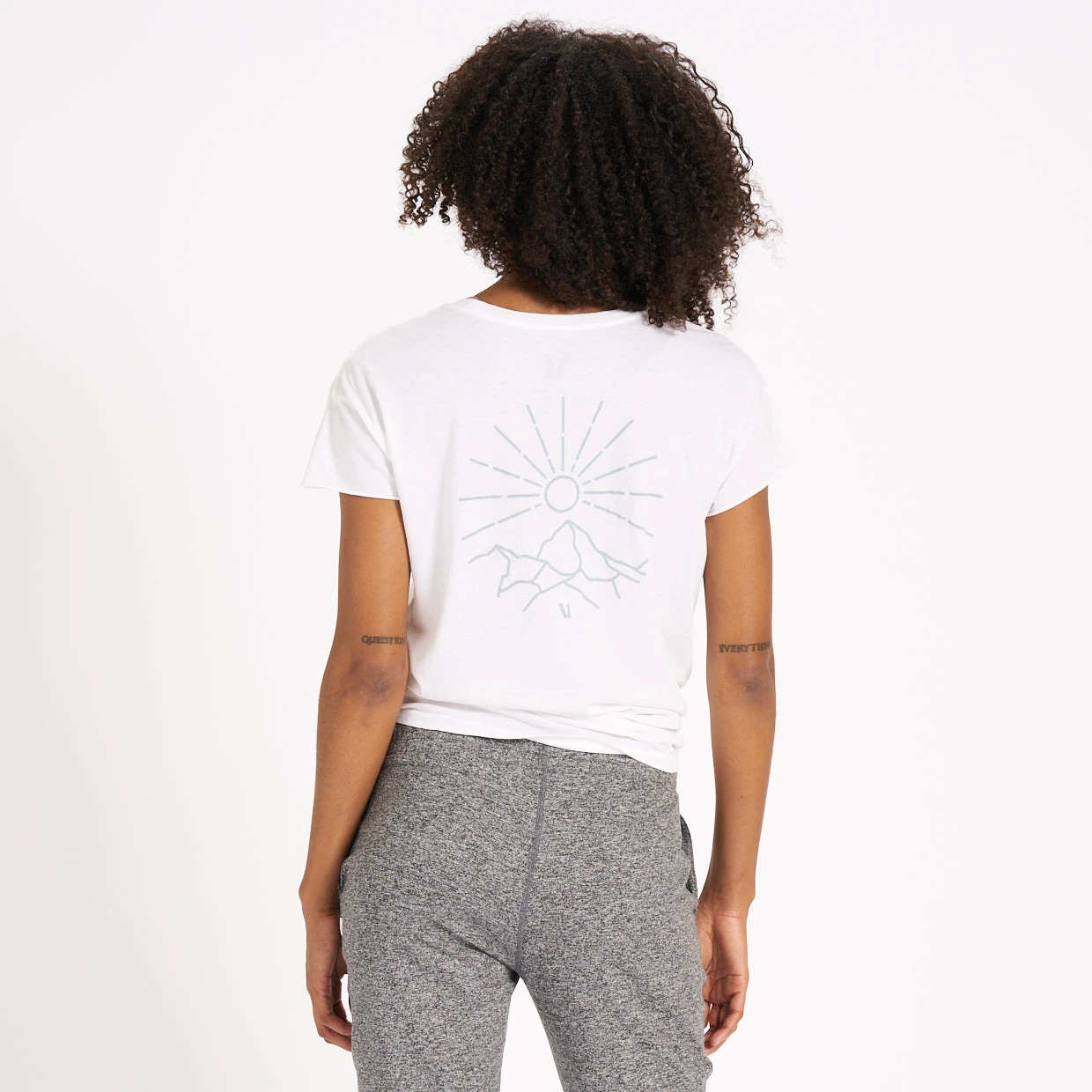 Women's Land To Sea Tee | White 4 Women's Land To Sea Tee | White - Image 2