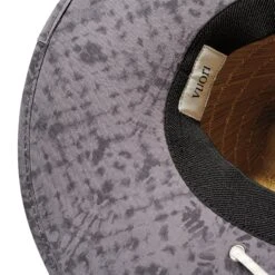 Beacons Lifeguard Hat | Charcoal Shibori -Funktion One Style Vuori SunHat Detail 2